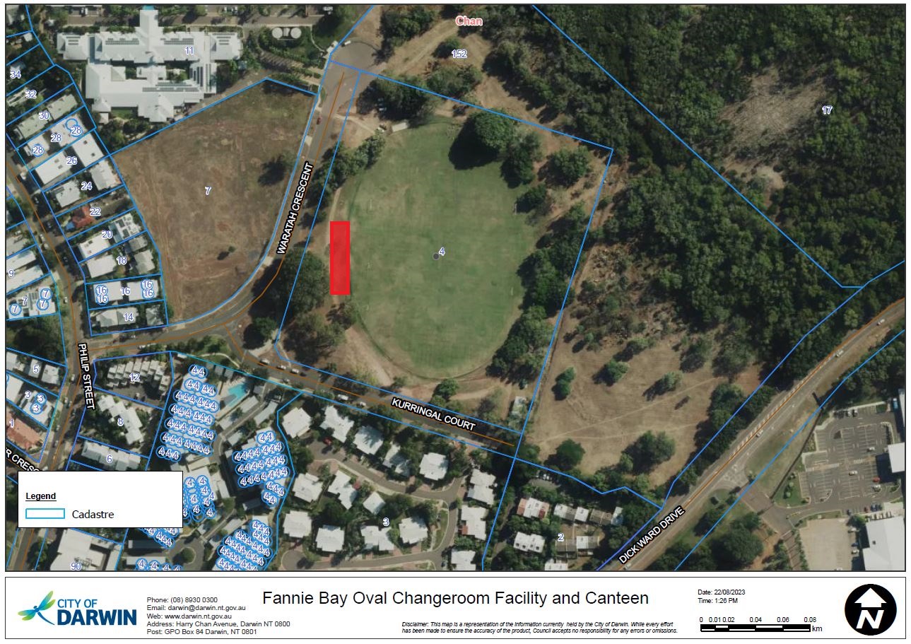 Construction of Fannie Bay Oval Changeroom Facility and Canteen City of Darwin Darwin